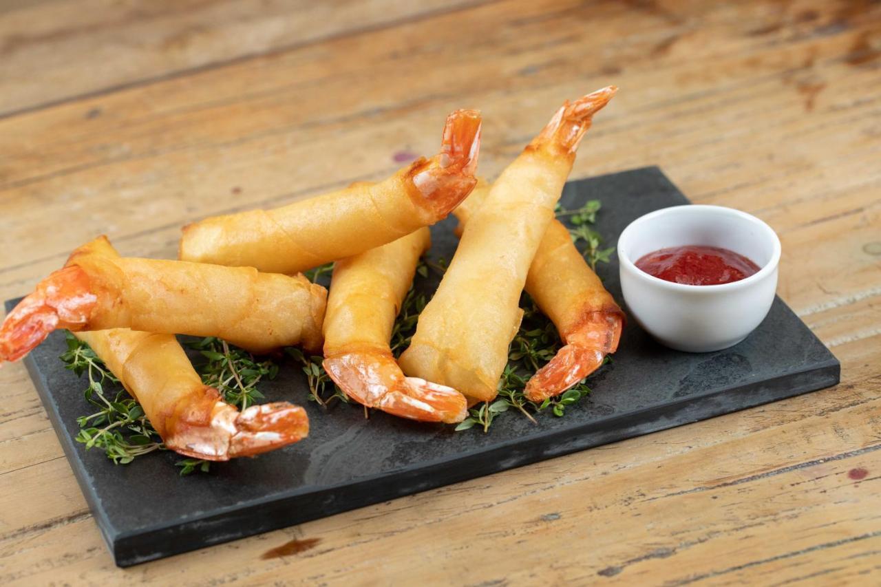 Art Hotel Transamerica Collection Porto Alegre Exteriér fotografie Shrimp spring rolls
